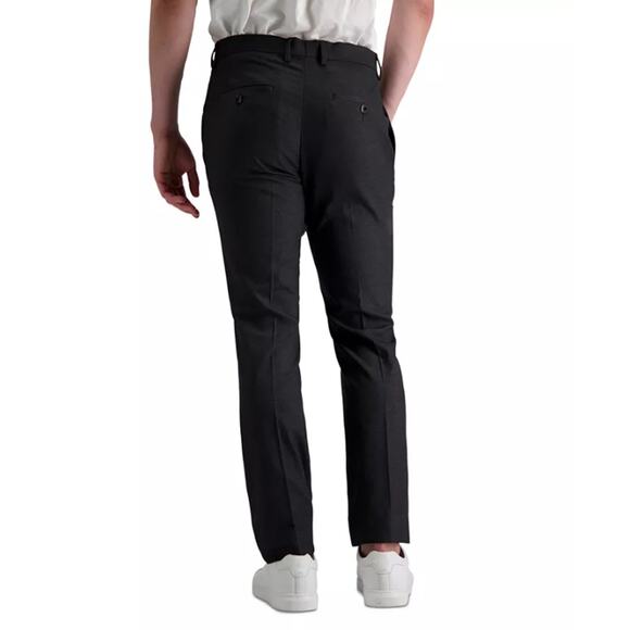 Kenneth Cole Reaction Men's Dark Gray Casual Slim-Fit Dress Pants Size 34x30 - Picture 2 of 3